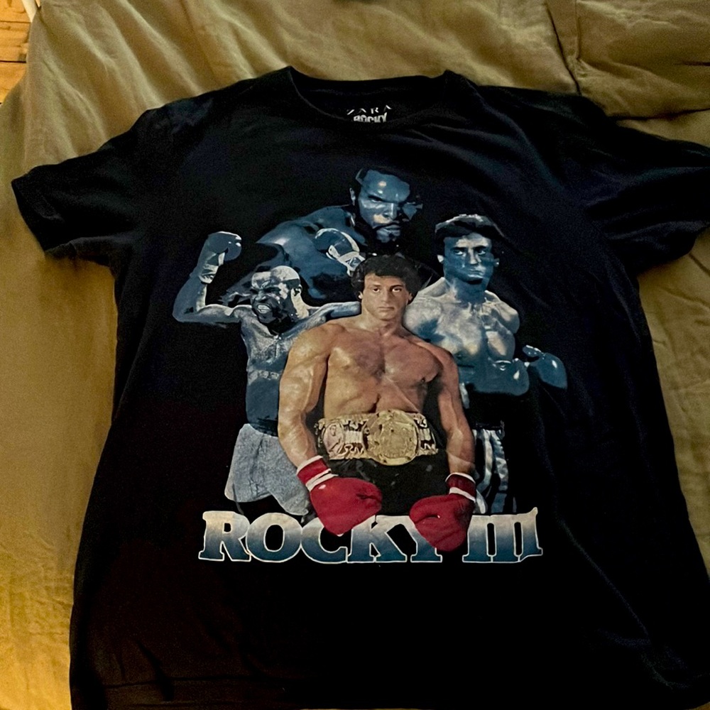 Zara Rocky III Rocky vs Clubber T Shirt